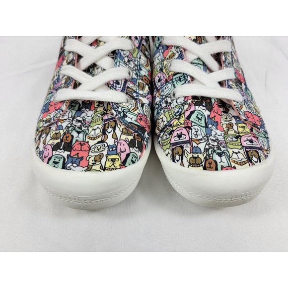 Bobs Skechers Beach Bingo Dogs Low Top Shoes Sneakers Womens Size 9.5 113036 - Picture 8 of 12